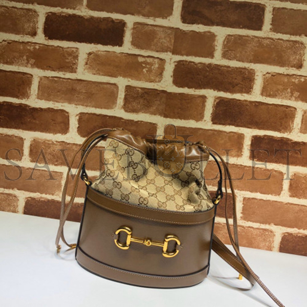 GUCCI 1955 HORSEBIT BUCKET BAG 602118 (25*22*12cm)